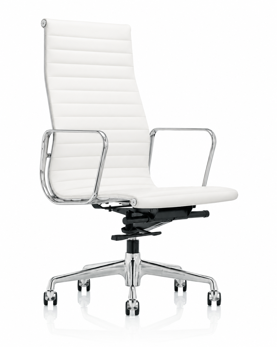 White Memory High Stitched Chair