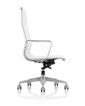 White Memory High Stitched Chair