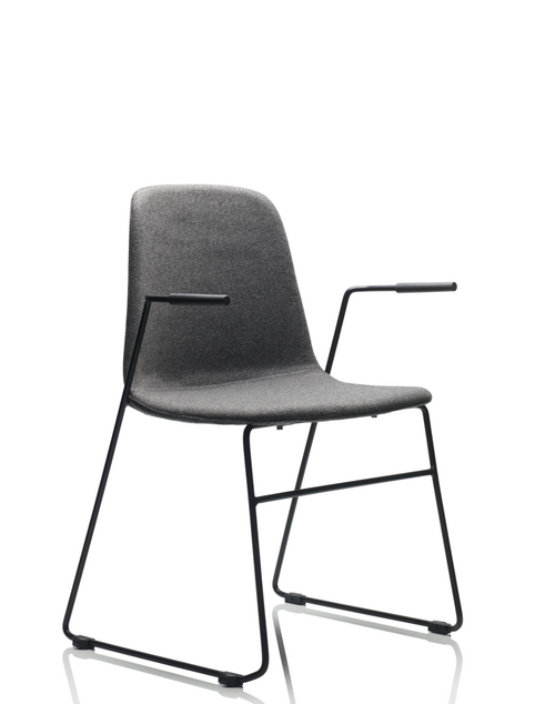 Italian Sled – sled-base waiting room chair – Corporate Chair Systems