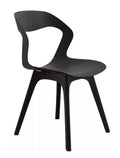 Wing Lunch Room Chair - Black